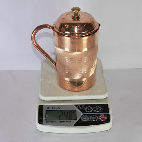 Pure Copper Jug for Water 248g