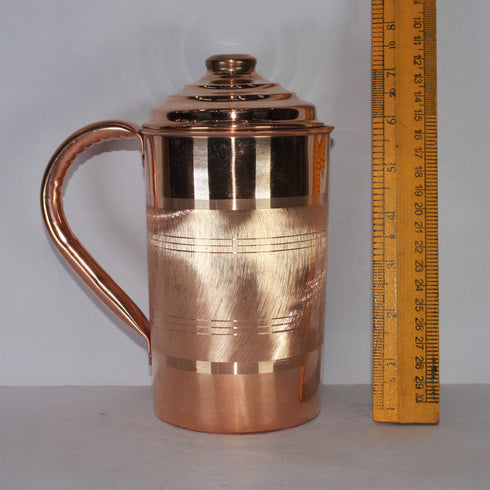 Pure Copper Jug for Water 538g(Pack of 2)