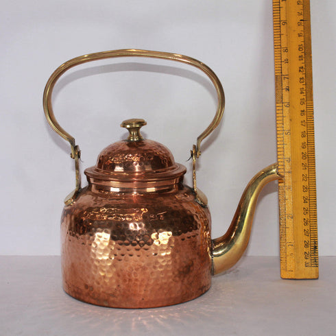 Pure Copper Tea Pot Ketali Kettle 560g(Pack of 1)