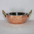 Steel Copper Kadai 331g (Pack of 6)