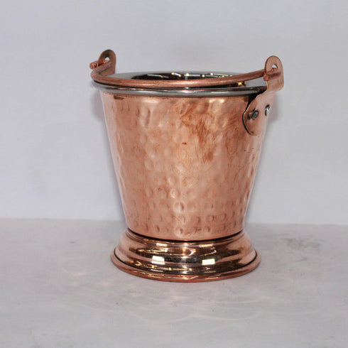 Steel Copper Bucket Balti 372g(Pack of 4)
