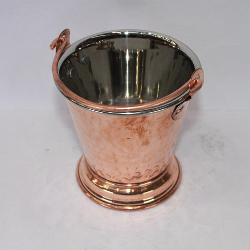 Steel Copper Bucket Balti 372g(Pack of 4)
