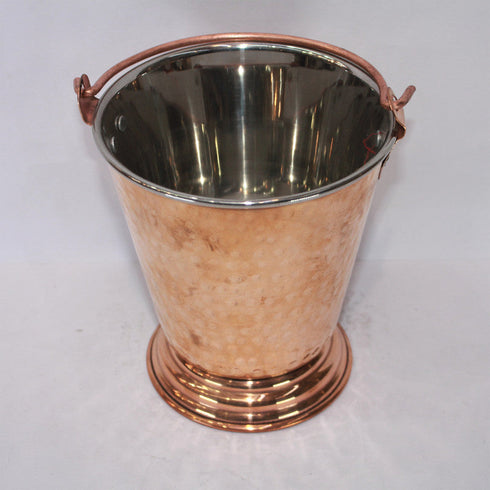 Steel Copper Bucket Balti 1,006g(Pack of 2)