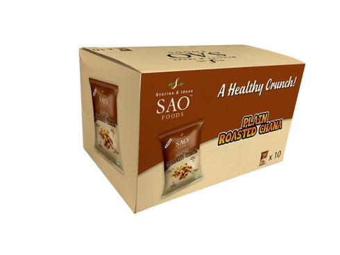 SAO Foods Plain Roasted Chana