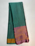 Prakruthi Swarnam Mint Green With French Pink Soft Silk Fancy Design Silver Zari Sleeve Work Handloom Soft Silk Saree