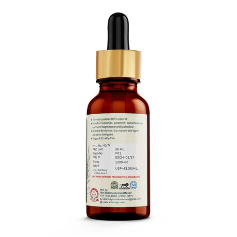 Sharmayu Ayurveda Kanaksaar 30 Ml For Skin Care