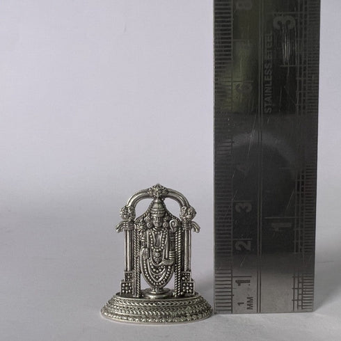 Pure Silver Venkateshwara Swami Antique 10.07g