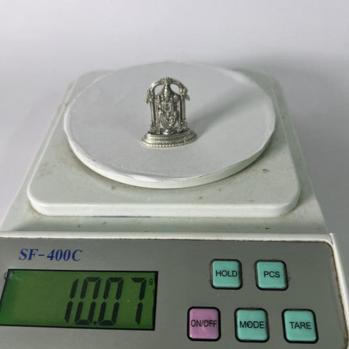 Pure Silver Venkateshwara Swami Antique 10.07g