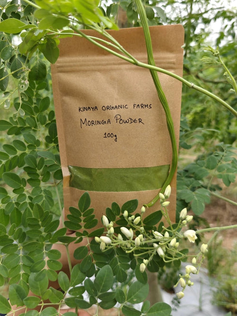 Kaniya Farm-Grown Organic Moringa Powder
