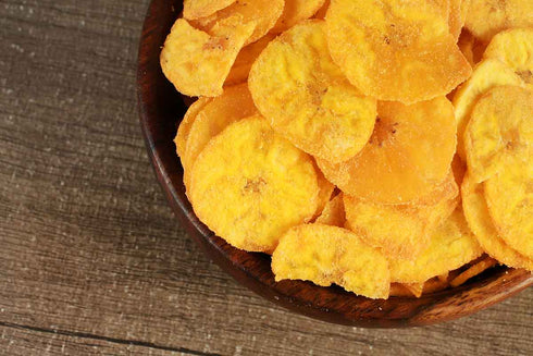 Neelam Foodland Extra Thin Banana Chips Mixed With Creamy Cheese Seasoning