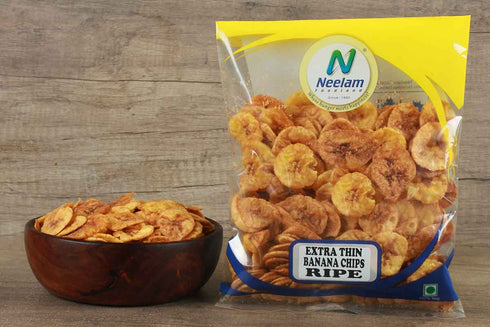 Neelam Foodland Extra Thin Banana Chips Ripe