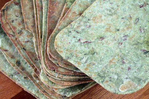 Neelam Foodland Whole Wheat Palak Khakhra Mobile