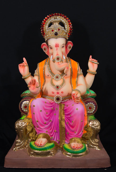 Eco friendly Lal Baug Raja without Prabhaval