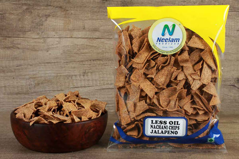 Neelam Foodland Less Oil Nachani Chips Jalapeno
