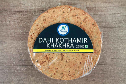 Neelam Foodland Dahi Kothmir Khakhra