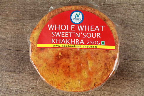 Neelam Foodland Whole Wheat Sweet N Sour Khakhra