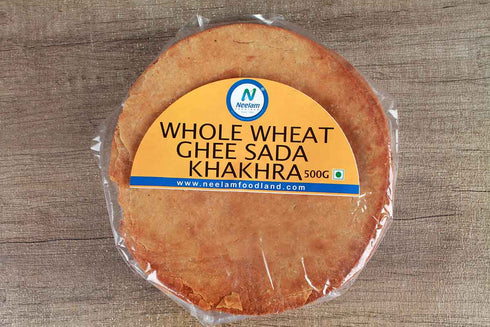Neelam Foodland Whole Wheat Ghee Sada Khakhra