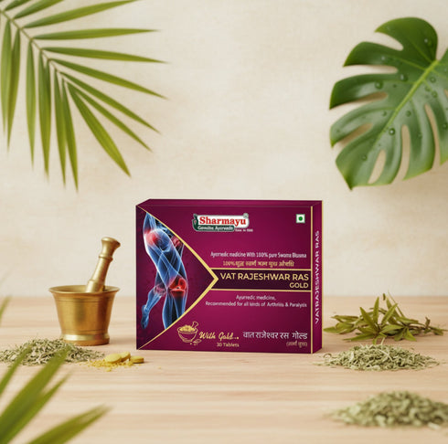Sharmayu Ayurveda Vat Rajeshwar Ras Gold 30 Tab