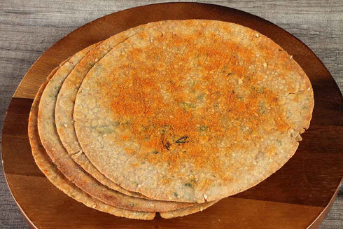 Neelam Foodland Whole Wheat Bajra Jowar Palak Khakhra