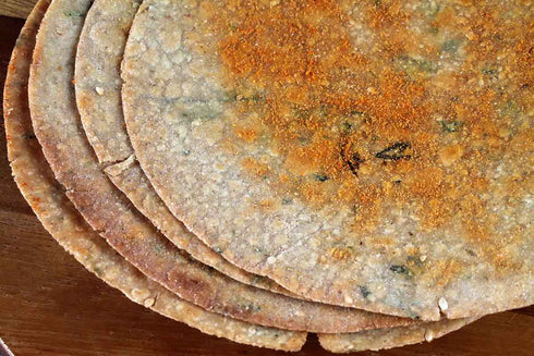 Neelam Foodland Whole Wheat Bajra Jowar Palak Khakhra