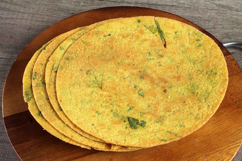 Neelam Foodland Whole Wheat Palak Bhajiya Khakhra