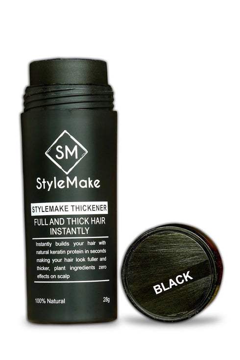 Style Make StyleMake Thickener Concealer for Men & Women Instant Hair Thickening Solution Black