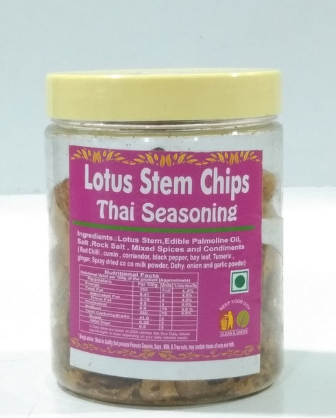 Neelam Foodland Steam Lotus Chips Thai Seasoning