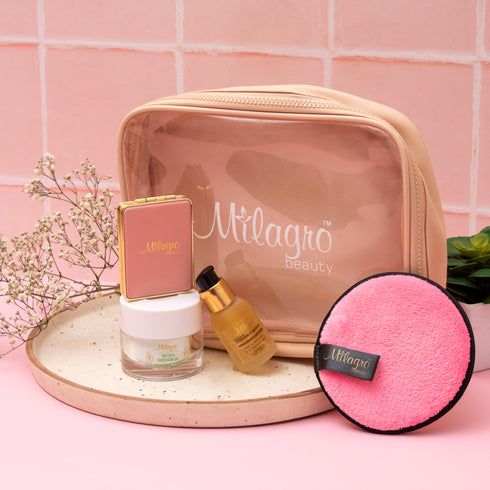 Milagro Beauty Travel Organiser Makeup Bag