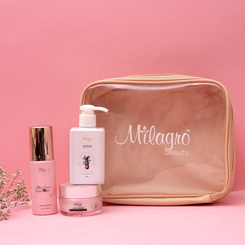 Milagro Beauty Travel Organiser Makeup Bag