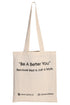 OZiva Ecofriendly Canvas Tote Bag (Beige)