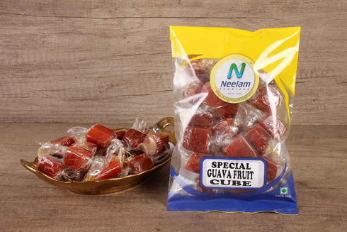 Neelam Foodland Guava Fruit Papad Cubes