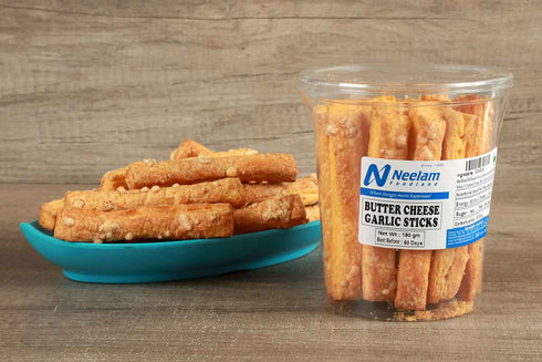 Neelam Foodland Garlic Butter Cheese Khari Stick