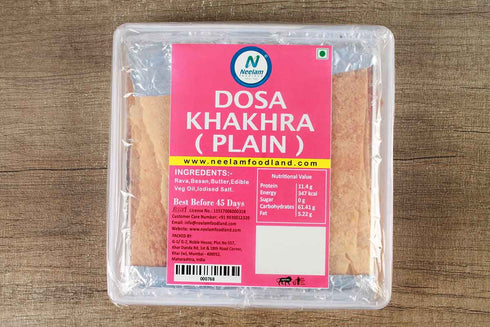 Neelam Foodland Dosa Khakhra Plain