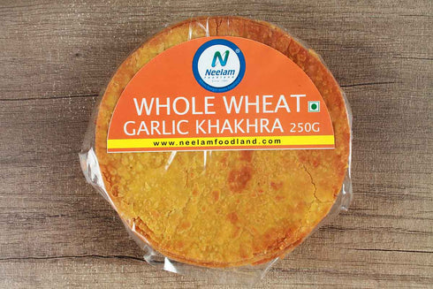 Neelam Foodland Whole Wheat Garlic Khakhra