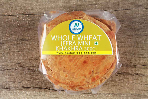 Neelam Foodland Whole Wheat Jeera Khakhra Mini