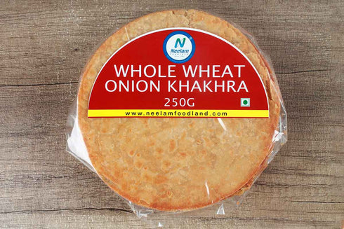 Neelam Foodland Whole Wheat Onion Khakhra