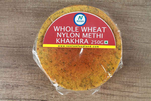 Neelam Foodland Whole Wheat Nylone Methi Khakhra