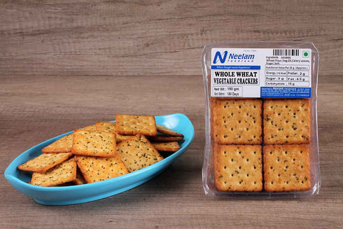 Neelam Foodland Whole Wheat Vegetable Crackers