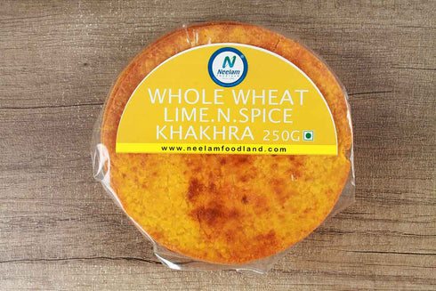 Neelam Foodland Whole Wheat Lime N Spice Khakhra