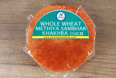 Neelam Foodland Whole Wheat Methiya Sambhar Khakhra