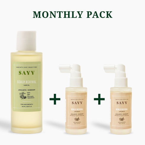 SAYY Scalp Revival Monthly Pack