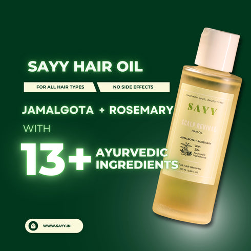 SAYY Scalp Revival Combo (Hair Oil + Hair Serum)