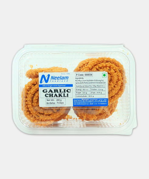 Neelam Foodland Garlic Chakli