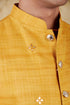 Veshbhoshaa Bluesaanchi Yellow Waistcoat Set