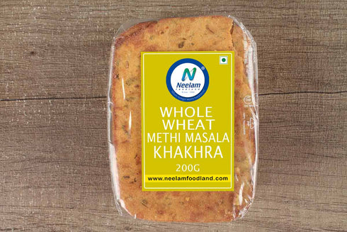 Neelam Foodland Whole Wheat Methi Masala Khakhra Mobile
