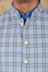 Veshbhoshaa Bluesaanchi Sky Blue Waistcoat Set