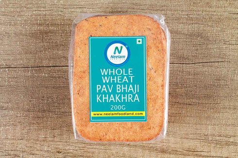 Neelam Foodland Whole Wheat Pav Bhaji Khakhra Mobile