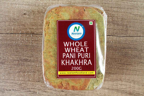 Neelam Foodland Whole Wheat Pani Puri Khakhra Mobile