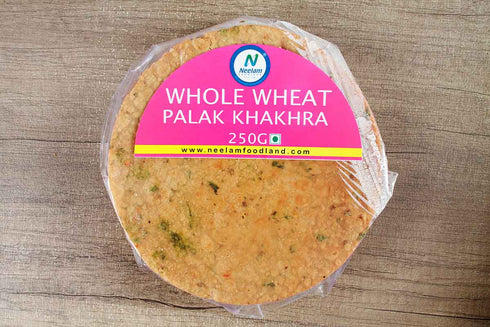 Neelam Foodland Whole Wheat Palak Khakhra
