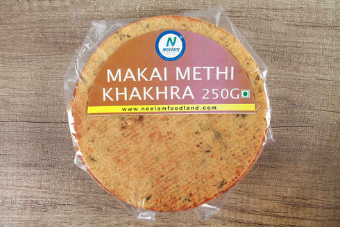 Neelam Foodland Makai Methi Khakhra